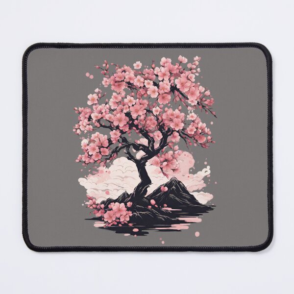 Item preview, Sakura tree illustration - Stickers designed and sold by PcGomess.