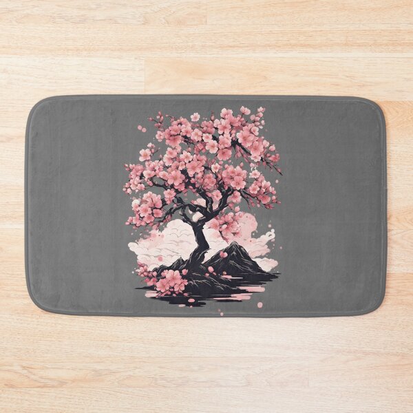 Item preview, Sakura tree illustration - Stickers designed and sold by PcGomess.