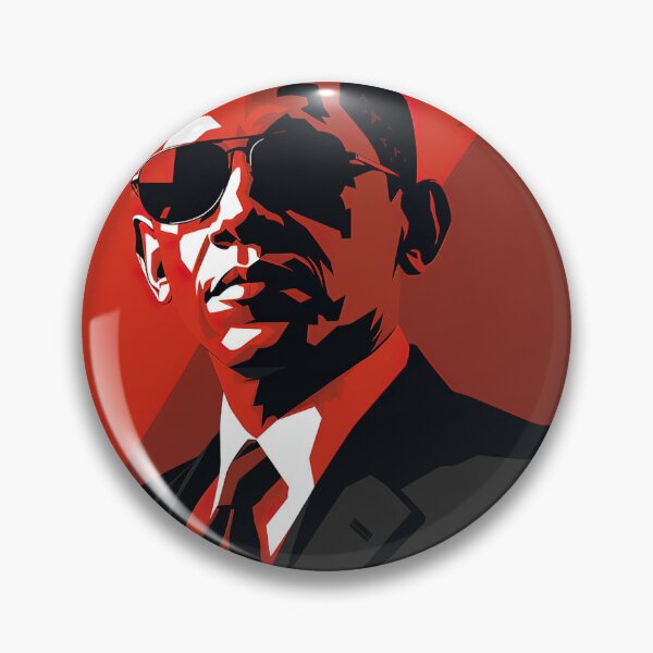 Item preview, Barack Obama | Red minimalism designed and sold by ComicsFactory.