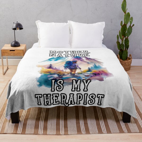 Item preview, Therapeutic Trails: "Mother Nature is my Therapist" designed and sold by MillennialVibe.