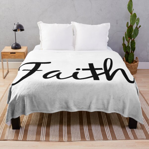 Item preview, Faith with Cross Black designed and sold by wonderxwander.