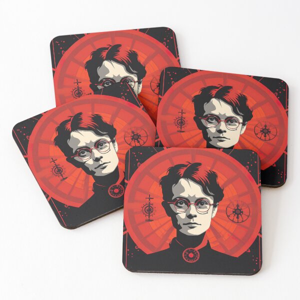 Item preview, Barbara McClintock | Red minimalism designed and sold by ComicsFactory.