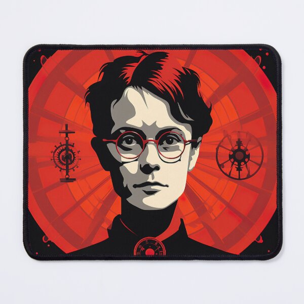 Item preview, Barbara McClintock | Red minimalism designed and sold by ComicsFactory.