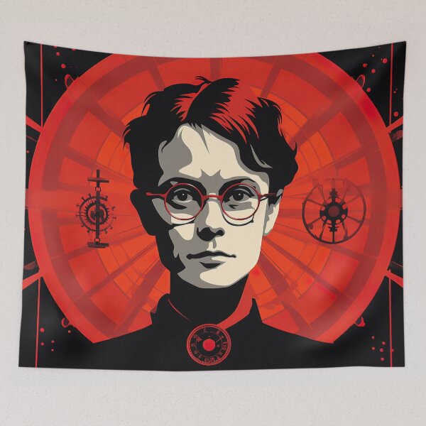 Item preview, Barbara McClintock | Red minimalism designed and sold by ComicsFactory.