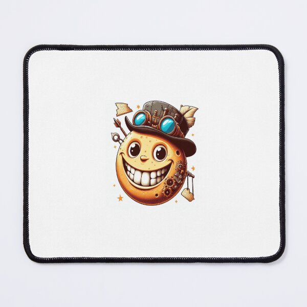 Item preview, Steampunk smiling moon designed and sold by raleca78.
