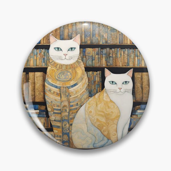 Item preview, Artsy cats and books designed and sold by VickyJo111.