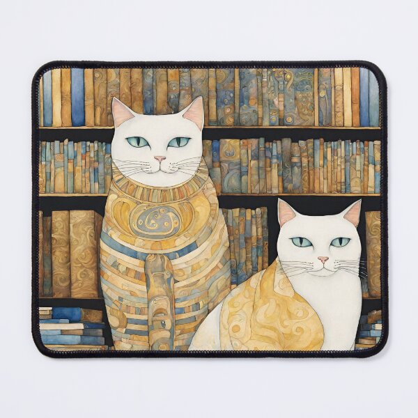Item preview, Artsy cats and books designed and sold by VickyJo111.