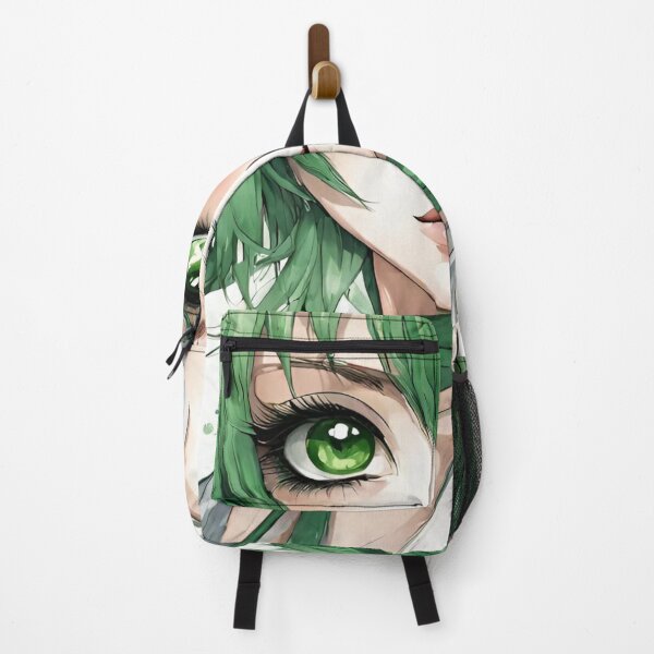 Item preview, Big green eye girl designed and sold by MyCraftForYOU.