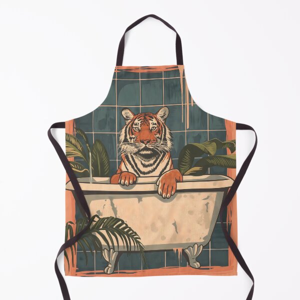 Item preview, Tiger of the Bubbles - Cute Forest Set - Animals from the hood designed and sold by olivergraham.
