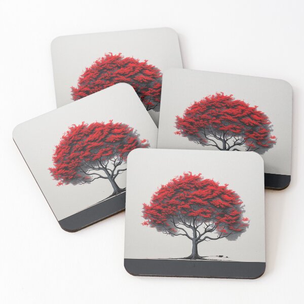 Item preview, Bay tree | Red minimalism designed and sold by ComicsFactory.