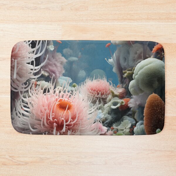 Item preview, Sea Anemones and Acropora Corals Underwater Life designed and sold by EmilyFNM3D.