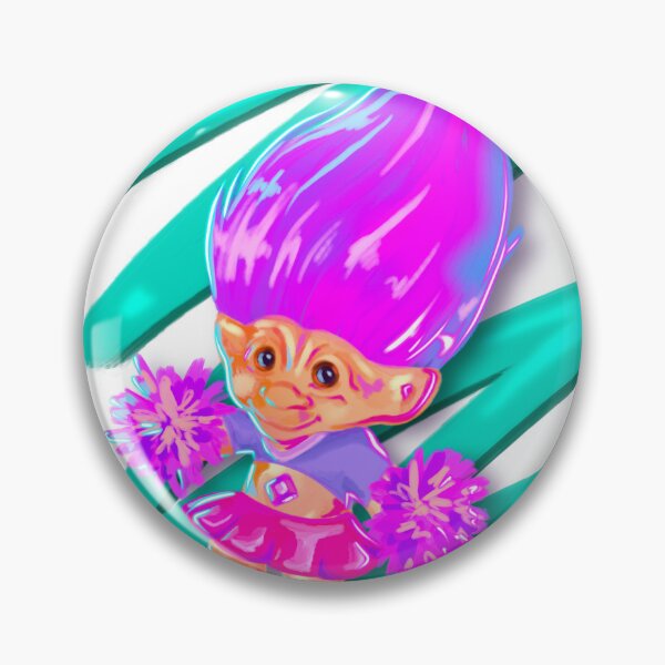 Item preview, Cheerleader troll designed and sold by AmyGreenbankArt.