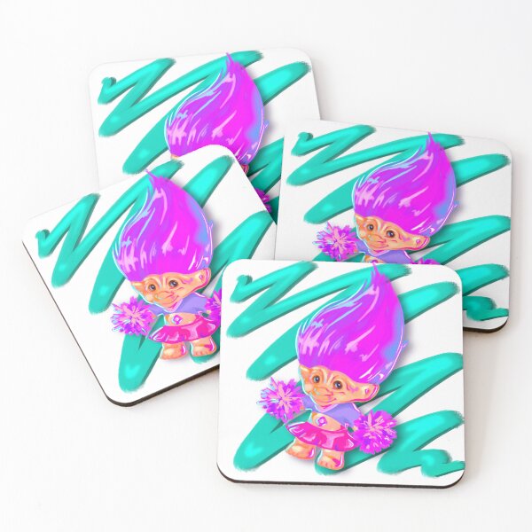 Item preview, Cheerleader troll designed and sold by AmyGreenbankArt.