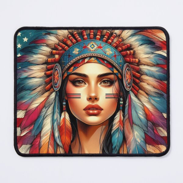 Item preview, Native American, Beauty, Sunset, Wíiyaya | Catsie Cat designed and sold by yelkenb.