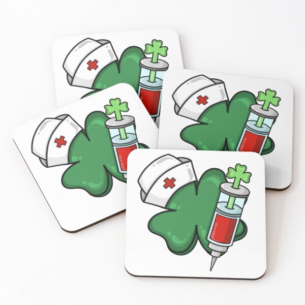 Item preview, Nurse Saint Patrick’s Day Four Leaf Clover   designed and sold by TIPbyAshley.