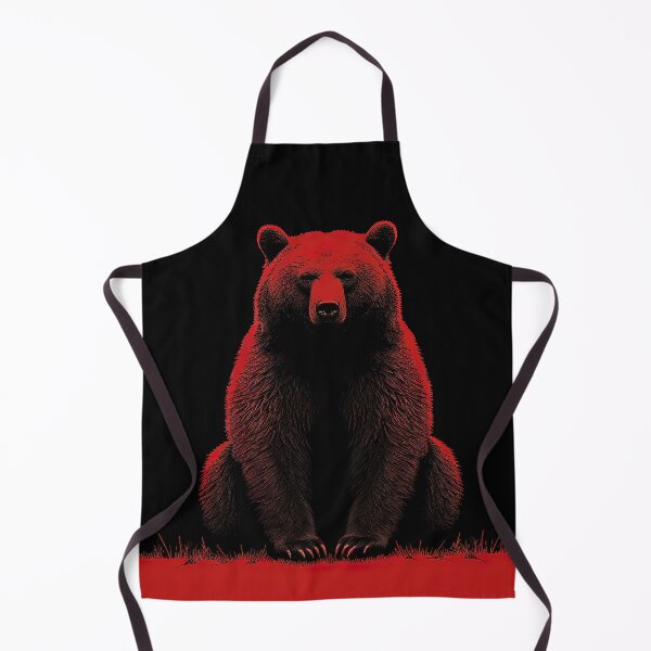 Item preview, Bear | Red minimalism designed and sold by ComicsFactory.