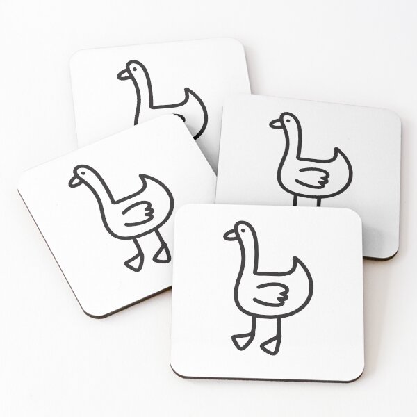 Item preview, cute silly goose designed and sold by Dailykindness.