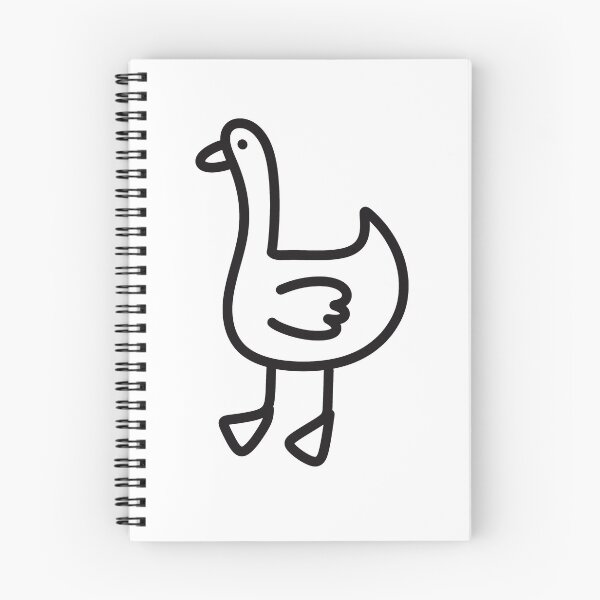 Item preview, cute silly goose designed and sold by Dailykindness.