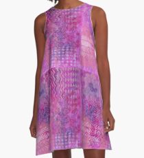 A Study in Pink A-Line Dress