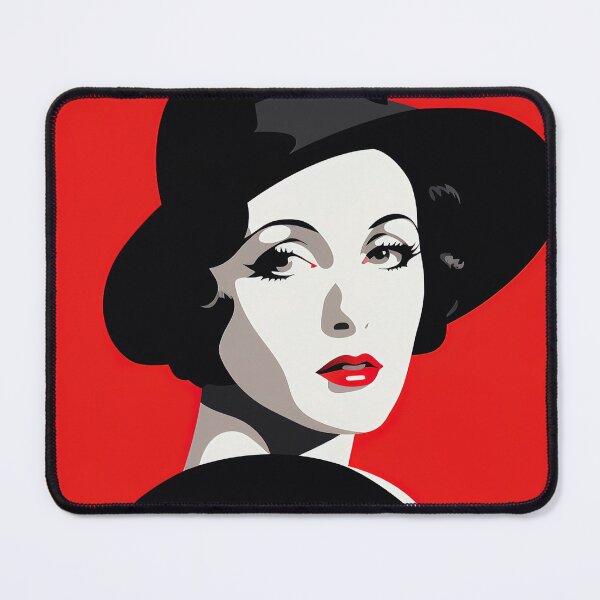 Item preview, Bebe Daniels | Red minimalism designed and sold by ComicsFactory.