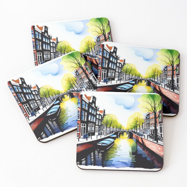 Item preview, Amsterdam The Netherlands designed and sold by TheArtOfPat.