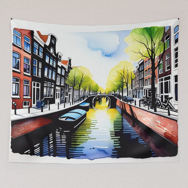 Item preview, Amsterdam The Netherlands designed and sold by TheArtOfPat.
