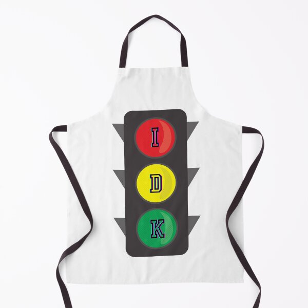 Item preview, Traffic Lights IDK (I Don't Know) Print designed and sold by kirkytracy.
