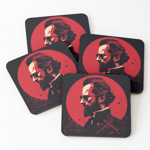 Item preview, Bedřich Smetana | Red minimalism designed and sold by ComicsFactory.