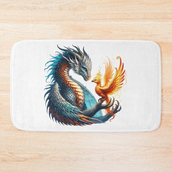 Item preview, The Dragon and the Phoenix designed and sold by Plotterzebra.