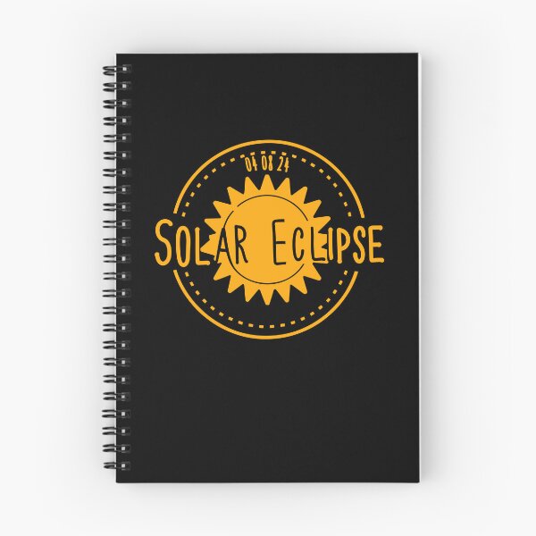 Item preview, Total Solar Eclipse 2024 in orange for Astronomy Lovers designed and sold by EmeraldeaArt.