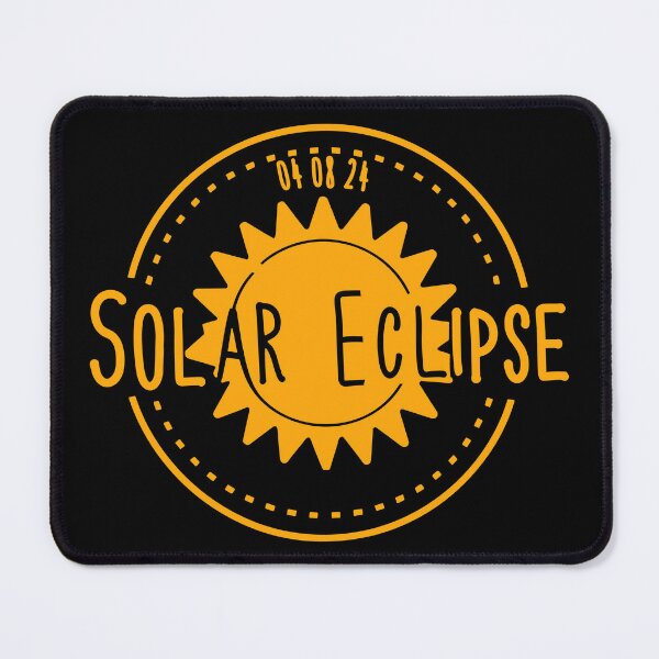 Item preview, Total Solar Eclipse 2024 in orange for Astronomy Lovers designed and sold by EmeraldeaArt.