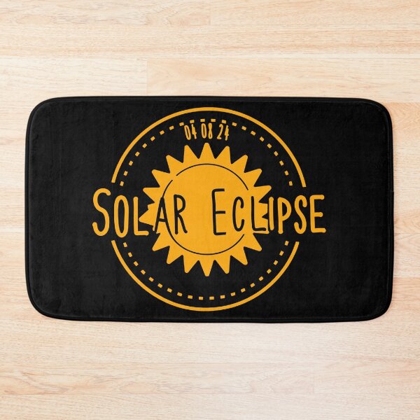 Item preview, Total Solar Eclipse 2024 in orange for Astronomy Lovers designed and sold by EmeraldeaArt.