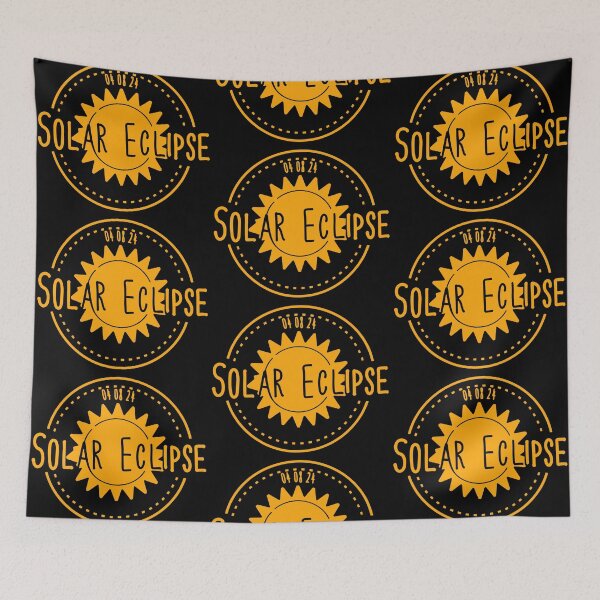Item preview, Total Solar Eclipse 2024 in orange for Astronomy Lovers designed and sold by EmeraldeaArt.
