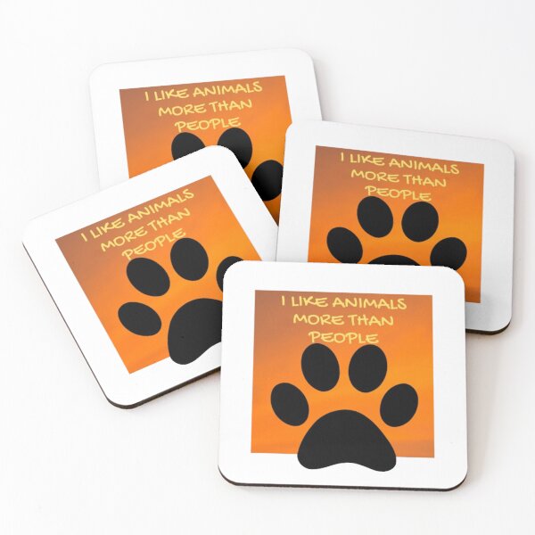 Item preview, I Like Animals More Than People - Fun Print designed and sold by TGAL2.