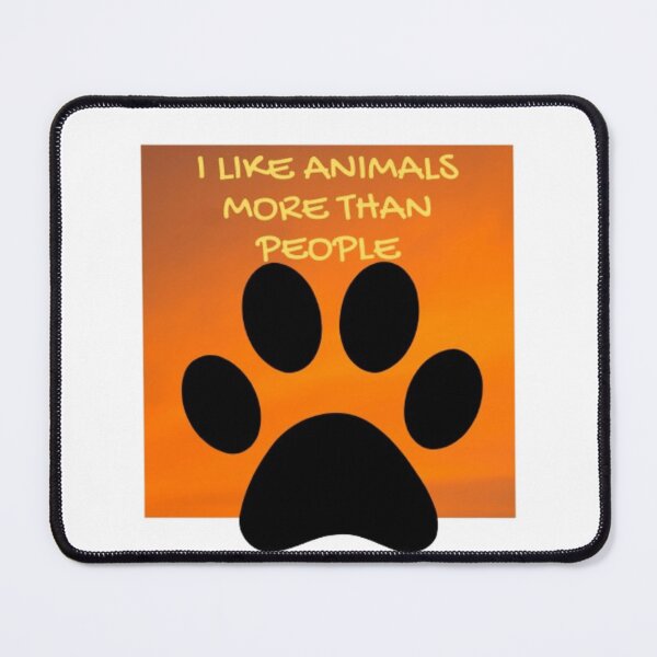 Item preview, I Like Animals More Than People - Fun Print designed and sold by TGAL2.