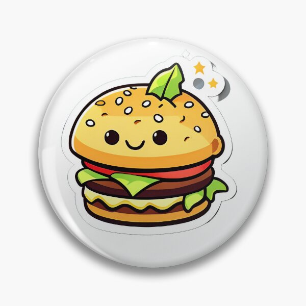 Item preview, Hamburguesa chibi deliciosa designed and sold by Alansil.