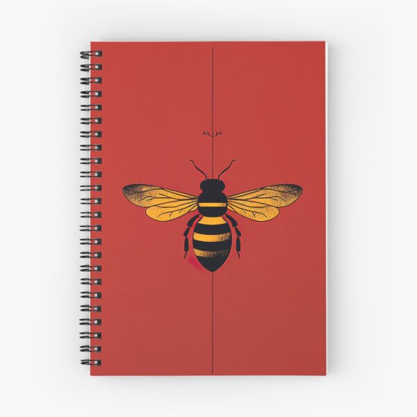 Item preview, Bee | Red minimalism designed and sold by ComicsFactory.