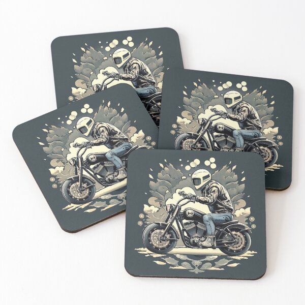 Item preview, A motorcyclist rides a motorcycle. A man in a motorcyclist costume designed and sold by MagelliShop.