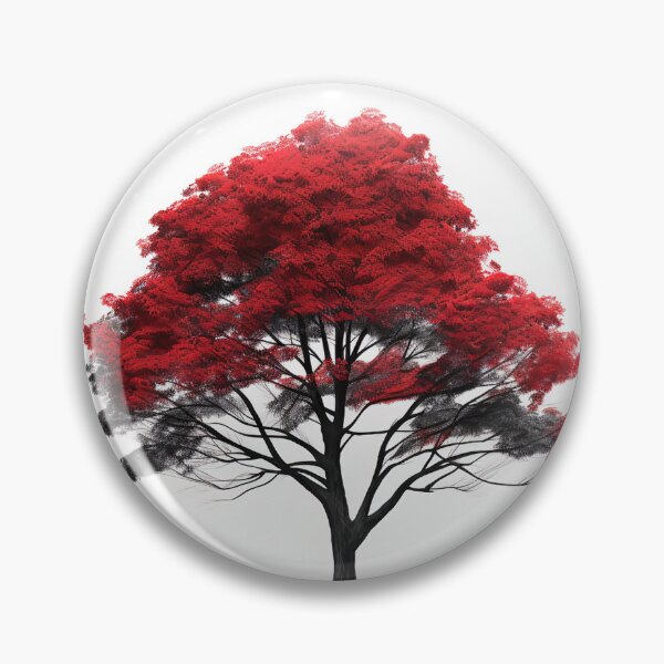 Item preview, Beech tree | Red minimalism designed and sold by ComicsFactory.