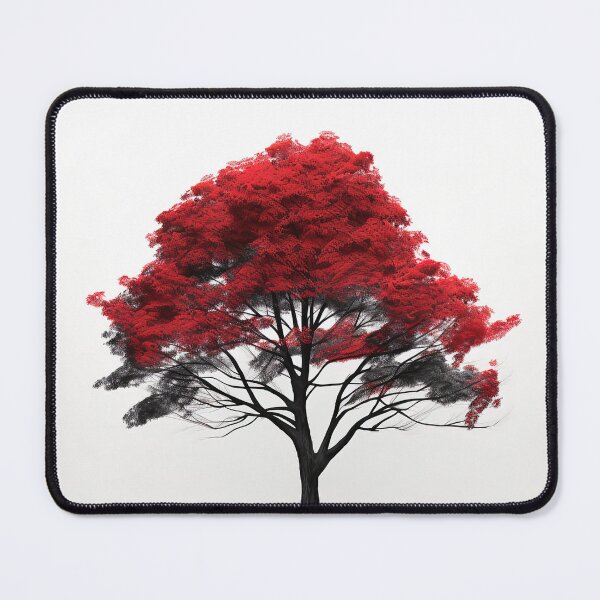 Item preview, Beech tree | Red minimalism designed and sold by ComicsFactory.
