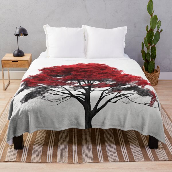 Item preview, Beech tree | Red minimalism designed and sold by ComicsFactory.