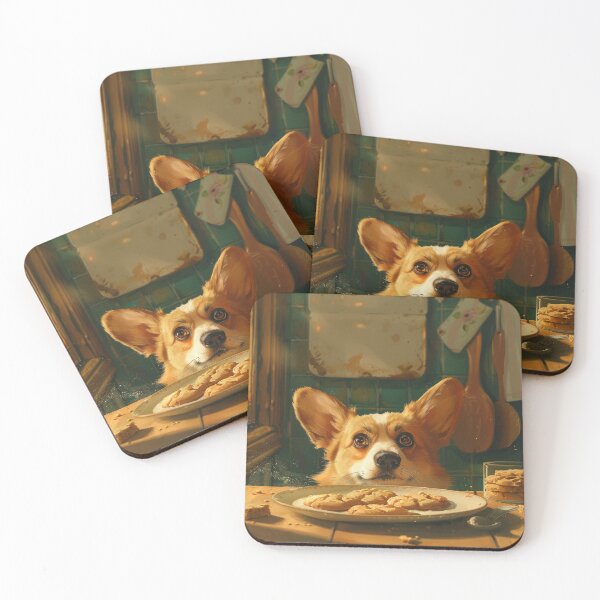 Artikelvorschau, Hund Corgi will Kekse essen entworfen und verkauft von CorgiCuddle.