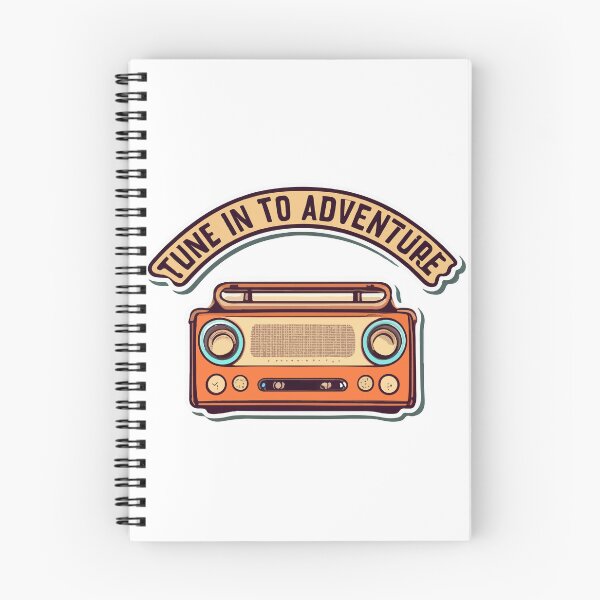 Item preview, Retro Muscle Car Radio - Tune In to Adventure designed and sold by NiftyWrx.