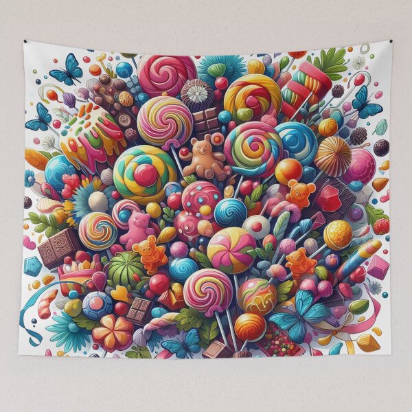 Item preview, A Candy Explosion Illustration designed and sold by aminz4.