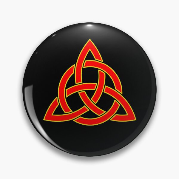 Item preview, Celtic Trinity Knot Red Gold designed and sold by Jeallan Designs.