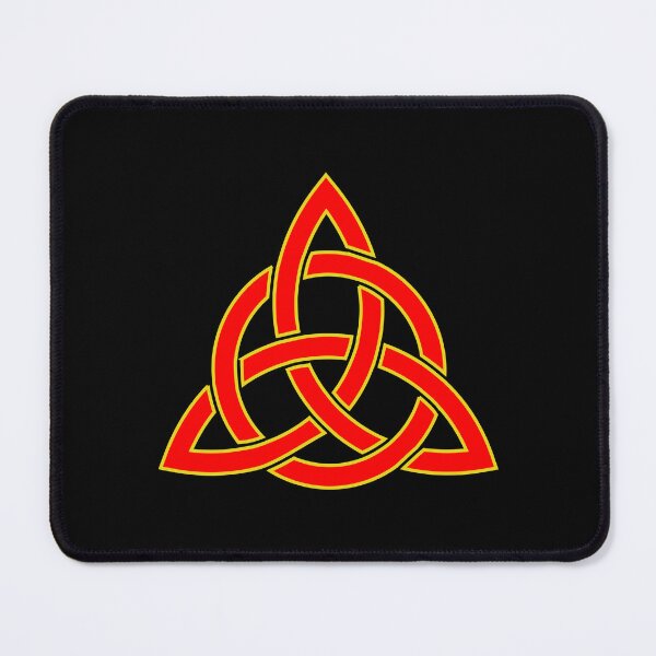 Item preview, Celtic Trinity Knot Red Gold designed and sold by Jeallan Designs.