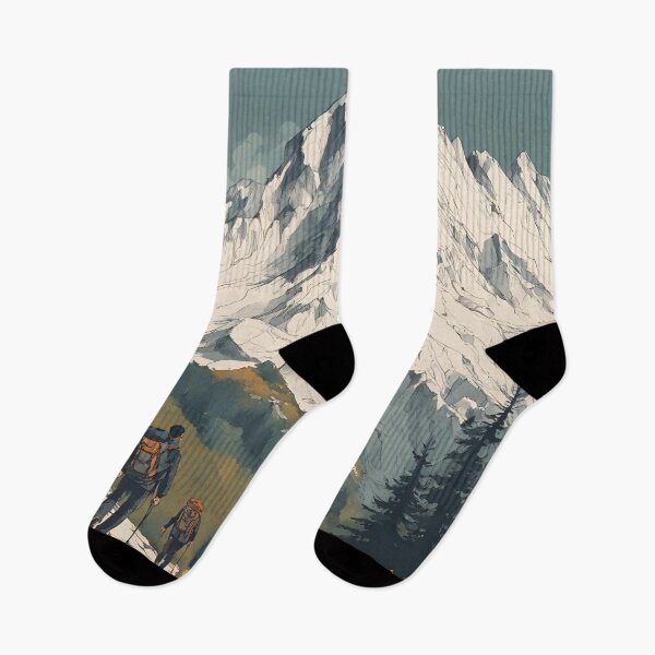 Item preview, Hiking in the Mountains . designed and sold by YVESTEP.