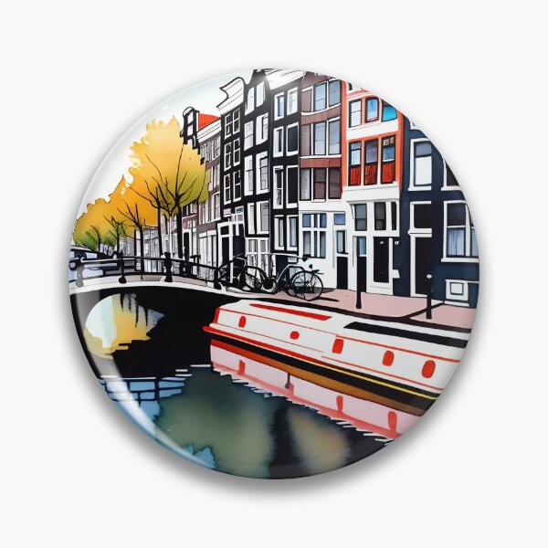 Item preview, Amsterdam The Netherlands designed and sold by TheArtOfPat.
