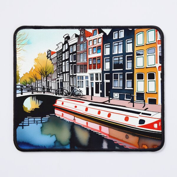 Item preview, Amsterdam The Netherlands designed and sold by TheArtOfPat.