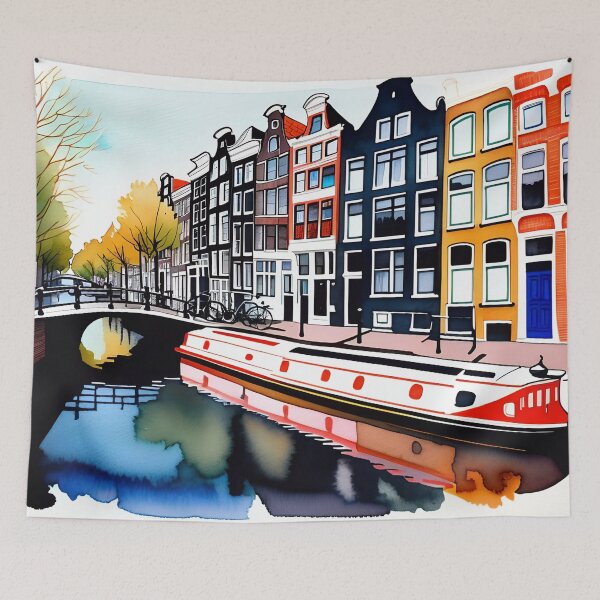 Item preview, Amsterdam The Netherlands designed and sold by TheArtOfPat.